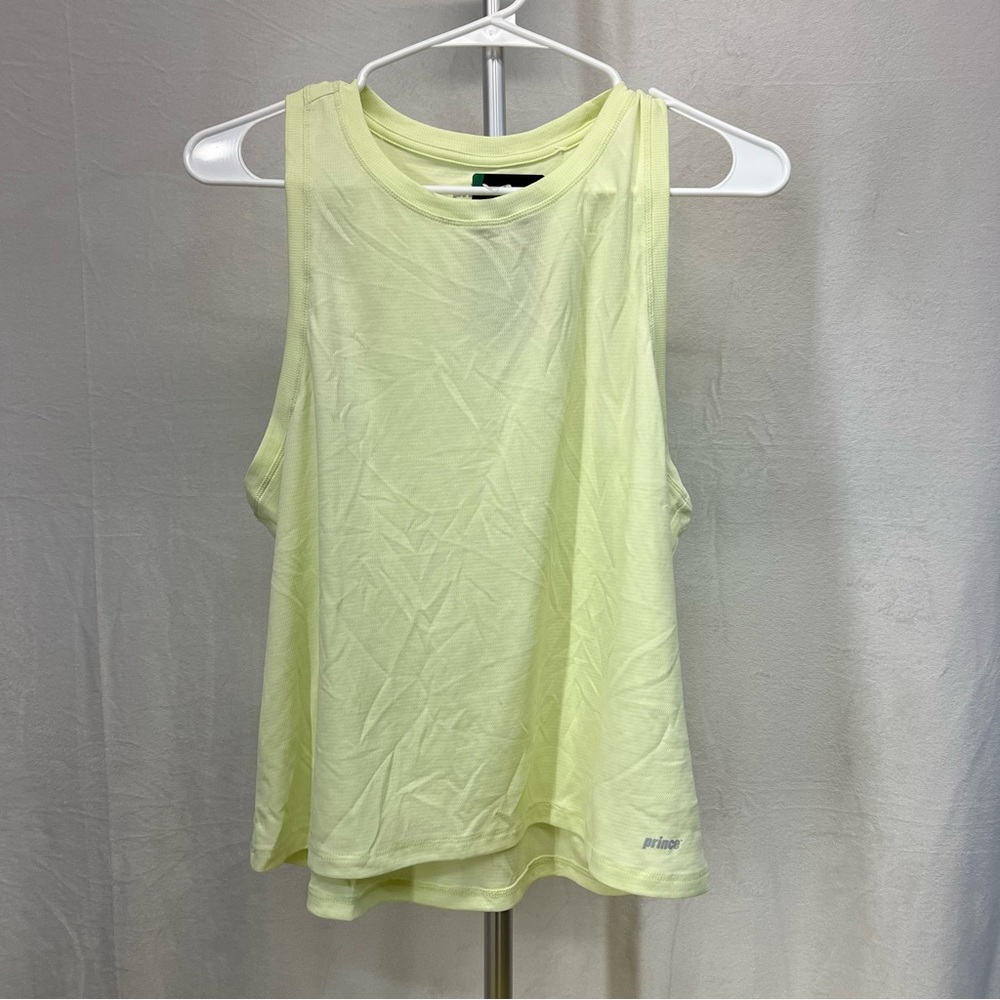 Prince Women's Light Yellow Tank Top